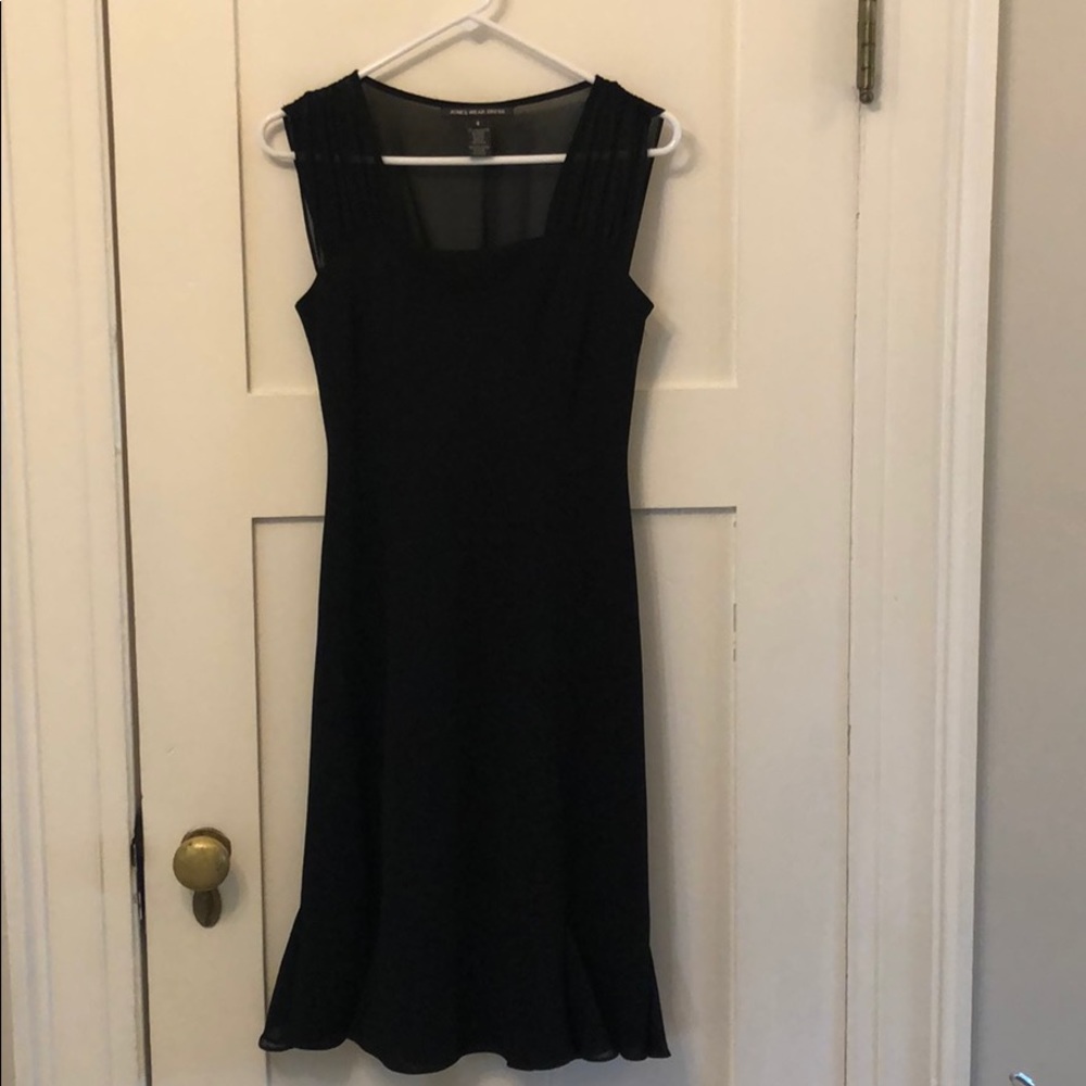 Black cocktail dress